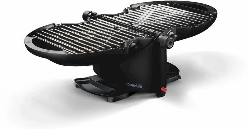 NomadiQ Draagbare Gasbarbecue - Zwart 1 NomadiQ Draagbare Gasbarbecue - Zwart