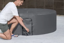 Bestway Lay-Z Spa Isolerende Beschermhoes - Ø 196 Cm -Intex VERKAUF 1267 1900 thermal cover dicht ritsen 1