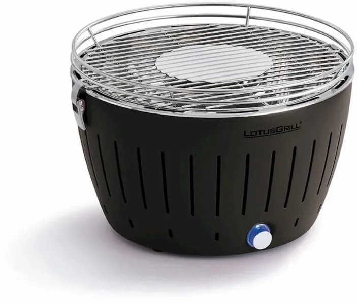 LotusGrill Classic Houtskoolbarbecue - Zwart 2 LotusGrill Classic Houtskoolbarbecue - Zwart - Afbeelding 2