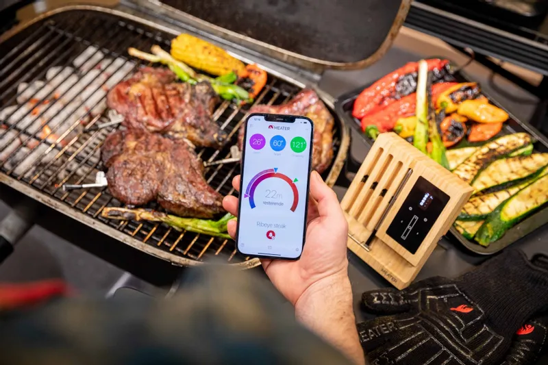 MEATER Block Met 4 Draadloze Thermometers 4 MEATER Block Met 4 Draadloze Thermometers - Afbeelding 4