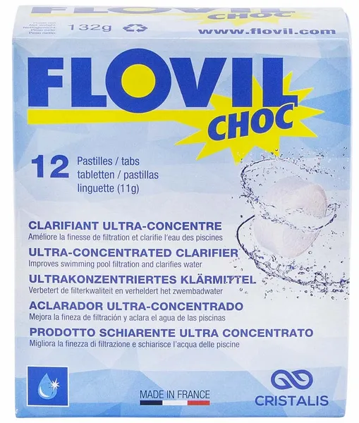 Flovil Choc Vlokmiddel - 12 Tabletten 1 Flovil Choc Vlokmiddel - 12 Tabletten