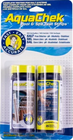 AquaChek Teststrips + Teststrips Voor Zoutwaterzwembaden -Intex VERKAUF 2297 3