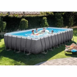 Intex Ultra Frame XTR Pool - 732 X 366 X 132 Cm - Met Zandfilterpomp En Accessoires 6 Intex Ultra Frame XTR Pool - 732 X 366 X 132 Cm - Met Zandfilterpomp En Accessoires -Intex VERKAUF 26362 in use
