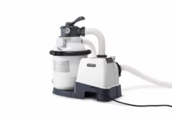 Intex Graphite Panel Pool - 478 X 124 Cm - Met Zandfilterpomp En Accessoires -Intex VERKAUF 26384gn pomp 1