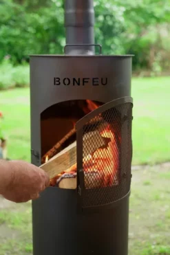 Bonfeu BonGiano LP Tuinhaard - Zwart -Intex VERKAUF 3002 14 ambiance