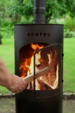 Bonfeu BonTino LP Tuinhaard - Zwart -Intex VERKAUF 3501 14 ambiance