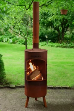 Bonfeu BonTino LP Tuinhaard - Corten -Intex VERKAUF 3501r 13 ambiance