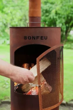 Bonfeu BonTino LP Tuinhaard - Corten -Intex VERKAUF 3501r 14 ambiance
