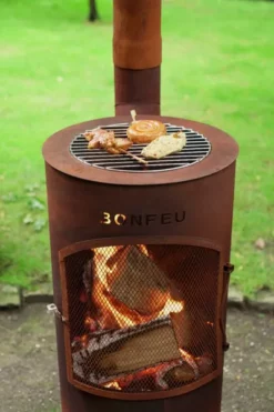 Bonfeu BonTino LP Tuinhaard - Corten -Intex VERKAUF 3501r 15 ambiance