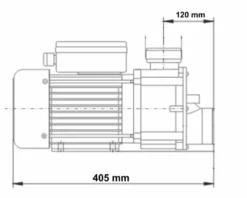 LX JA200 Spa Massagepomp 2 PK - 1 Speed -Intex VERKAUF 3593.2
