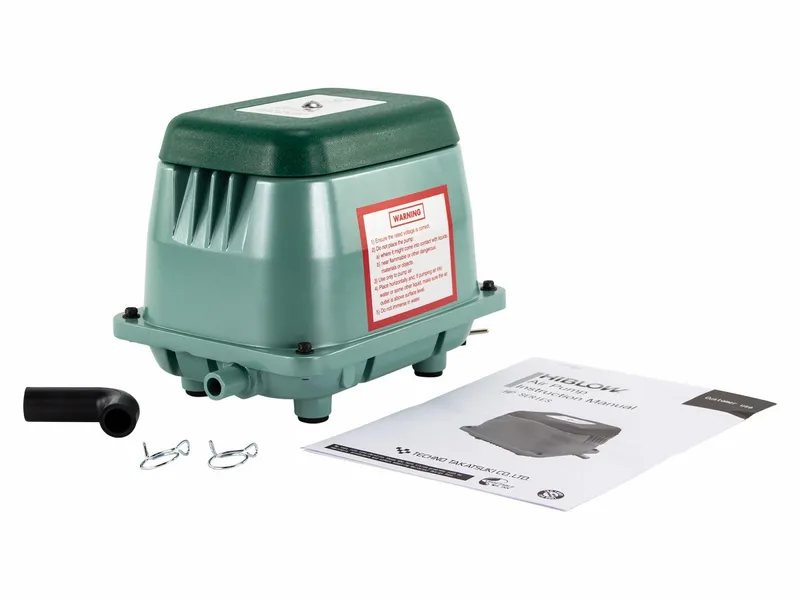 Hiblow HP-80 Luchtpomp 2 Hiblow HP-80 Luchtpomp - Afbeelding 2