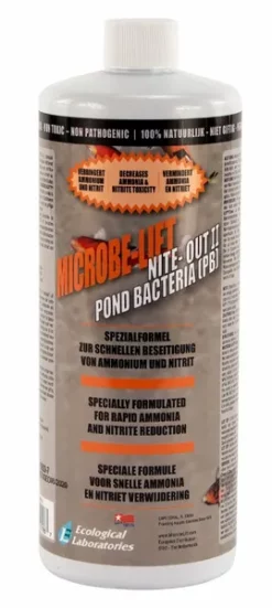 Microbe-lift Nite Out II Snelle Amonia En Nitriet Verwijdering 1L