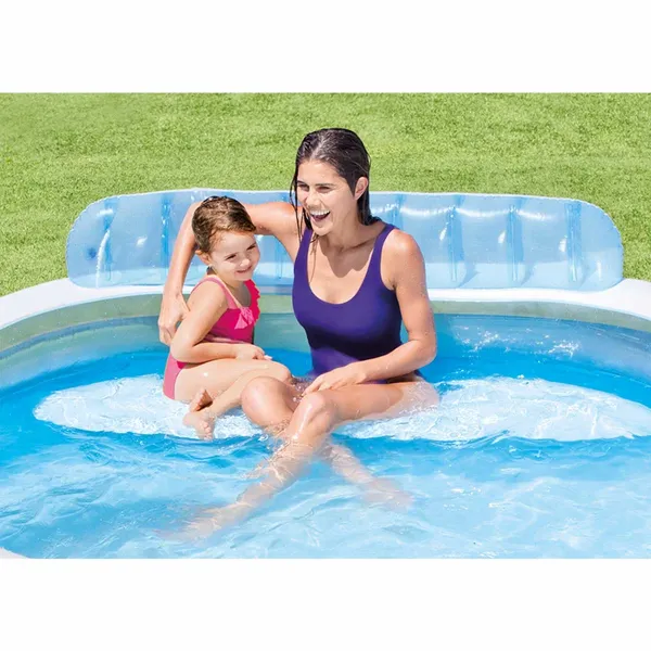 Intex Family Lounge Pool Kinderzwembad 224 X 216 X 76 Cm 3 Intex Family Lounge Pool Kinderzwembad 224 X 216 X 76 Cm - Afbeelding 3