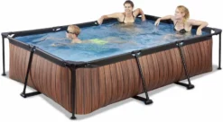 EXIT TOYS EXIT Wood Zwembad - 300 X 200 X 65 Cm - Met Filterpomp -Intex VERKAUF 662 1200 exit 30 00 32 10 int 4