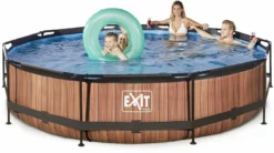 EXIT TOYS EXIT Wood Zwembad - 360 X 76 Cm - Met Filterpomp 8 EXIT TOYS EXIT Wood Zwembad - 360 X 76 Cm - Met Filterpomp -Intex VERKAUF 670 1200 exit 30 12 12 10 int 3