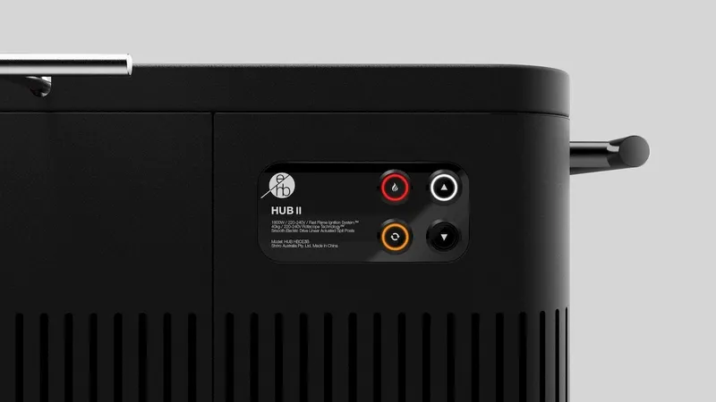 Everdure Hub II Houtskool Barbecue - Zwart 3 Everdure Hub II Houtskool Barbecue - Zwart - Afbeelding 3