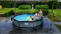 EXIT TOYS EXIT Wood Zwembad - 300 X 76 Cm - Met Filterpomp -Intex VERKAUF 681 1200 exit 30 12 10 10 int 6