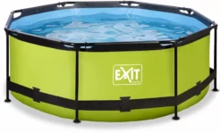 EXIT TOYS EXIT Lime Zwembad - 244 X 76 Cm - Met Filterpomp