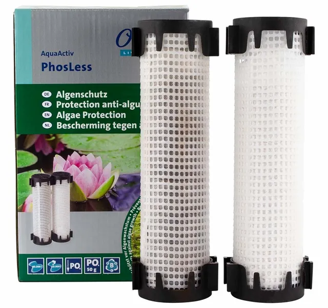 Oase Phosless Algenprotect - 2 Patronen à 1L 1 Oase Phosless Algenprotect - 2 Patronen à 1L