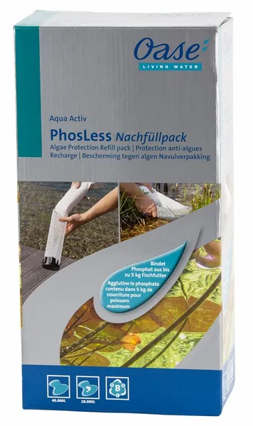 Oase Phosless Algenprotect - 2 Navulzakken à 1L 3 Oase Phosless Algenprotect - 2 Navulzakken à 1L - Afbeelding 3