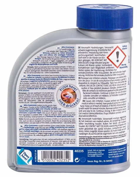 Oase Algo Greenaway - 500ml (anti Zweefalg) 2 Oase Algo Greenaway - 500ml (anti Zweefalg) - Afbeelding 2