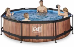EXIT TOYS EXIT Wood Zwembad - 300 X 76 Cm - Met Filterpomp -Intex VERKAUF 765 1200 exit 30 12 10 10 int 3