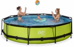 EXIT TOYS EXIT Lime Zwembad - 360 X 76 Cm - Met Filterpomp -Intex VERKAUF 765 1200 exit 30 12 12 40 int 3