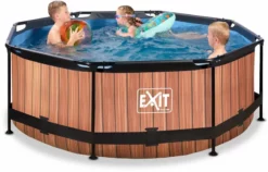 EXIT TOYS EXIT Wood Zwembad - 244 X 76 Cm - Met Filterpomp -Intex VERKAUF 766 1200 exit 30 12 08 10 int 4