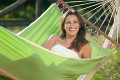 La Siesta Fruta 1 Persoons Hangmat - Kiwi 7 La Siesta Fruta 1 Persoons Hangmat - Kiwi -Intex VERKAUF 797 1200 frr11 4 fruta kiwi weather resistant single spreader bar hammock image 05