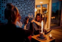 Höfats Spin 120 Tafelvuur - Zilver -Intex VERKAUF 800 1200 4064251000246 12