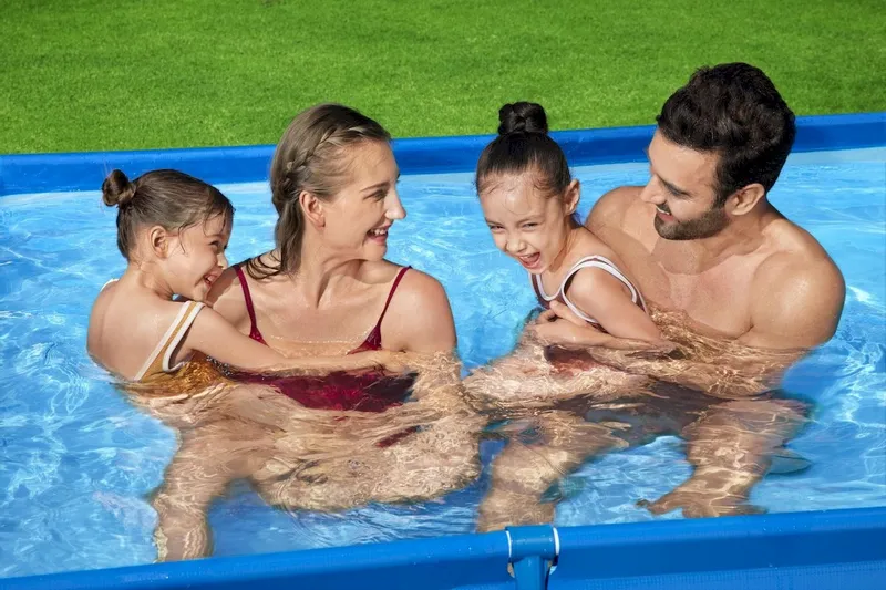 Bestway Steel Pro Zwembad - 259 X 170 X 61 Cm 9 Bestway Steel Pro Zwembad - 259 X 170 X 61 Cm - Afbeelding 9