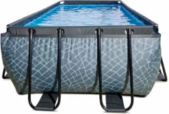 EXIT TOYS EXIT Stone Zwembad - 540 X 250 X 122 Cm - Met Zandfilterpomp En Trap -Intex VERKAUF 810 1200 exit 30 27 53 00 int 3