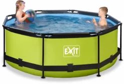 EXIT TOYS EXIT Lime Zwembad - 244 X 76 Cm - Met Filterpomp -Intex VERKAUF 814 1200 exit 30 12 08 40 int 4