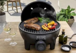 CADAC E-Braai Elektrische Barbecue - Zwart -Intex VERKAUF 835 1200 e braai food 1