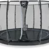 EXIT TOYS Exit Dynamic Flatground Trampoline Met Net - Ø 366 Cm - Zwart
