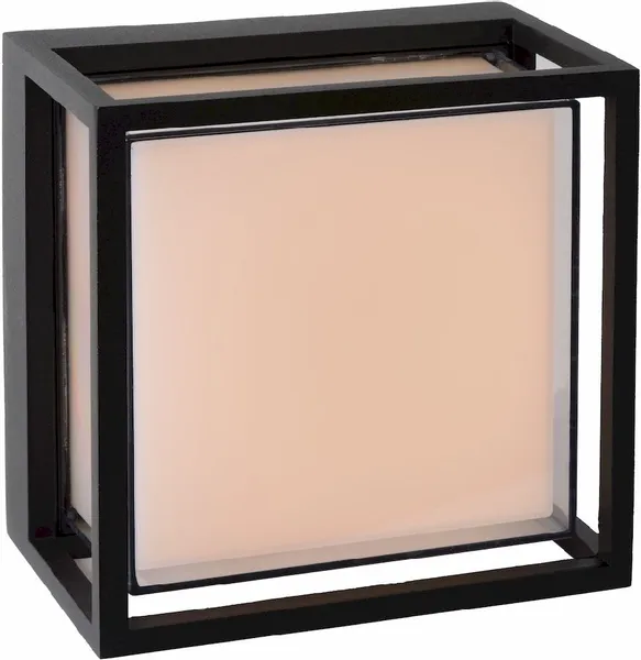 Lucide Singa Wandlamp Led - Zwart 1 Lucide Singa Wandlamp Led - Zwart