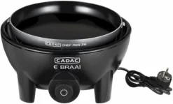 CADAC E-Braai Elektrische Barbecue - Zwart -Intex VERKAUF 900 1421 5840 20 04 e braai 40 chef pan