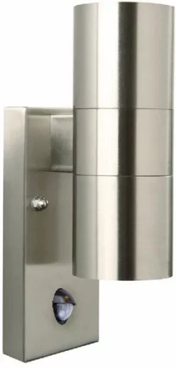 Nordlux Tin Duo Sensor GU10 Wandlamp Inox