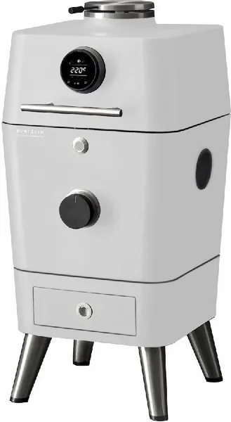 Everdure 4K Houtskool Barbecue Met Beschermhoes - Wit 2 Everdure 4K Houtskool Barbecue Met Beschermhoes - Wit - Afbeelding 2