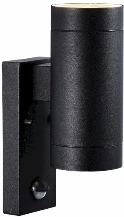 Nordlux Tin Maxi Duo Sensor GU10 Wandlamp Zwart