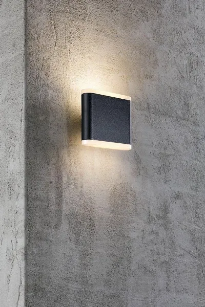 Nordlux Akron 11 Led Wandlamp Zwart 2 Nordlux Akron 11 Led Wandlamp Zwart - Afbeelding 2