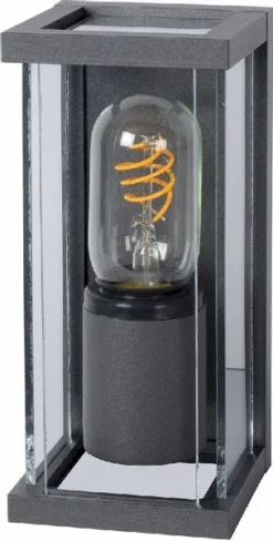 Lucide Claire Mini E27 Wandlamp - 1 Spot - Antraciet -Intex VERKAUF 900 601 27885 01 30 off