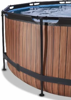 EXIT TOYS EXIT Wood Zwembad - 360 X 122 Cm - Met Zandfilterpomp En Trap -Intex VERKAUF 900 638 exit 30 27 12 10 int 3