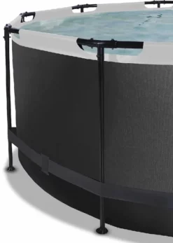 EXIT TOYS EXIT Black Leather Zwembad - 360 X 122 Cm - Met Zandfilterpomp En Trap -Intex VERKAUF 900 640 exit 30 27 12 20 int 3