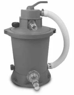 EXIT TOYS EXIT Stone Zwembad - 450 X 122 Cm - Met Zandfilterpomp En Trap -Intex VERKAUF 900 701 exit 30 27 14 00 int 6 1 1