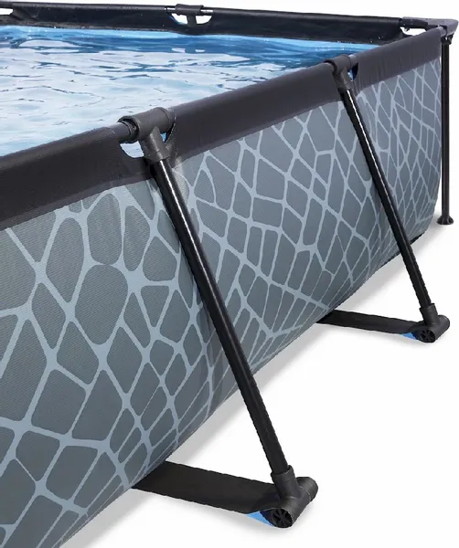 EXIT TOYS EXIT Stone Zwembad - 300 X 200 X 65 Cm - Met Filterpomp 3 EXIT TOYS EXIT Stone Zwembad - 300 X 200 X 65 Cm - Met Filterpomp - Afbeelding 3