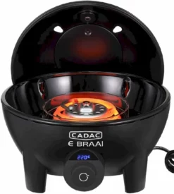 CADAC E-Braai Elektrische Barbecue - Zwart -Intex VERKAUF 900 764 5840 20 04 e braai 40 16