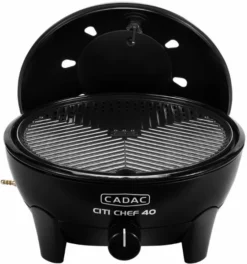 CADAC Citi Chef 40 Gasbarbecue - Zwart -Intex VERKAUF 900 839 5610 20 20 citi chef 40 black 2