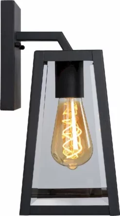 Lucide Matslot E27 Wandlamp - Zwart -Intex VERKAUF 900 900 29829 01 30 det2