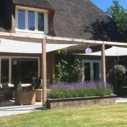 Livin’outdoor Schaduwdoek Como Driehoek 3.6 M - Antraciet -Intex VERKAUF 900 900 5000250f 6 1